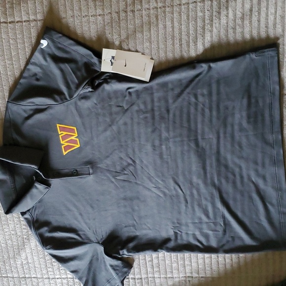 Nike dri-fit NFL Washington Commader polo shirt new with tags size medium - Picture 3 of 9